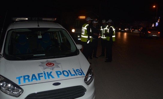 7 sürücüye toplam 11 bin 961 TL ceza kesildi