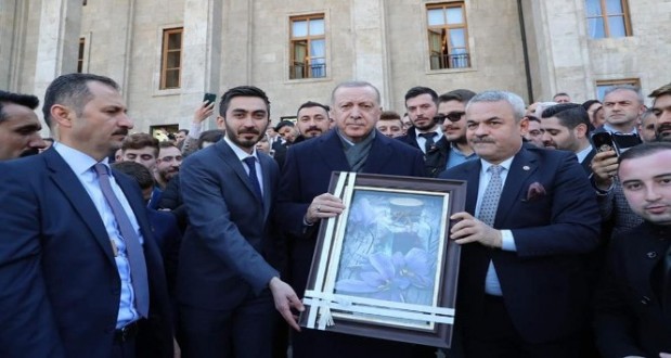 AK Parti İl Gençlik Kolları, Cumhurbaşkanı Erdoğan ile bir araya geldi