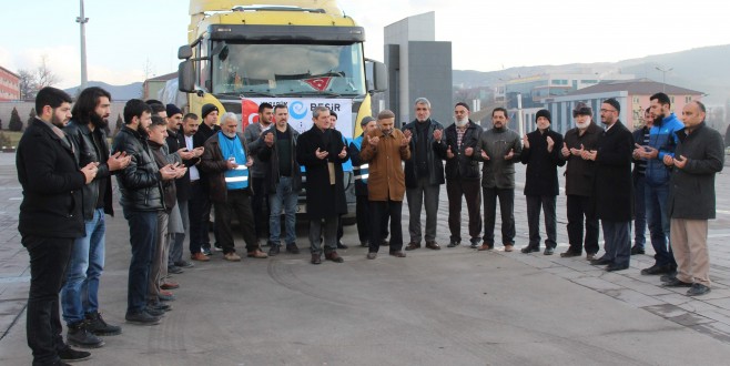 BEŞİR DERNEĞİ’NDEN HALEP’E YARDIM