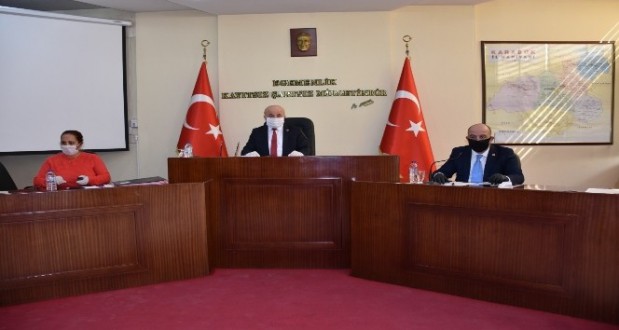 İl Genel Meclis üyelerinden Milli Dayanışma Kampanyası’na destek