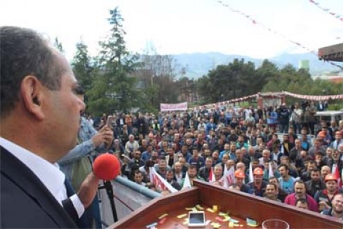 Kardemir İşçisinin Yüzü Güldü