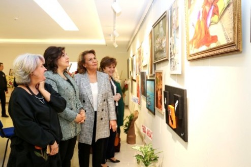 KBÜ’de “3. Karma Resim ve El Sanatları Sergisi”