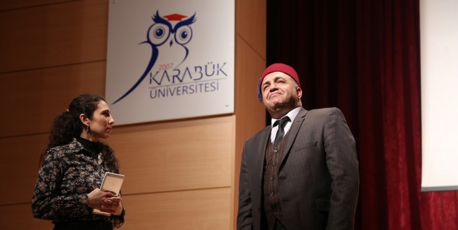 KBÜ’de Mehmet Akif Ersoy’un hayatı sahnelendi
